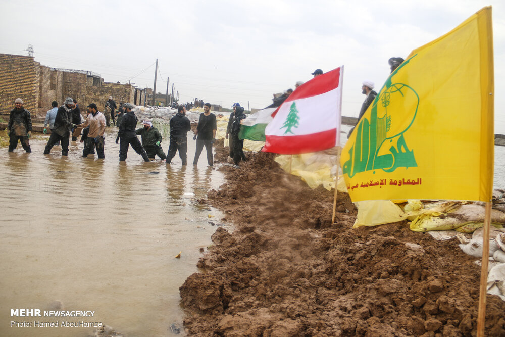 کمک‌رسانی لبنانی‌ها در خوزستان